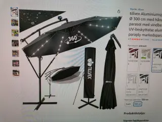 Parasol fejlkøb
