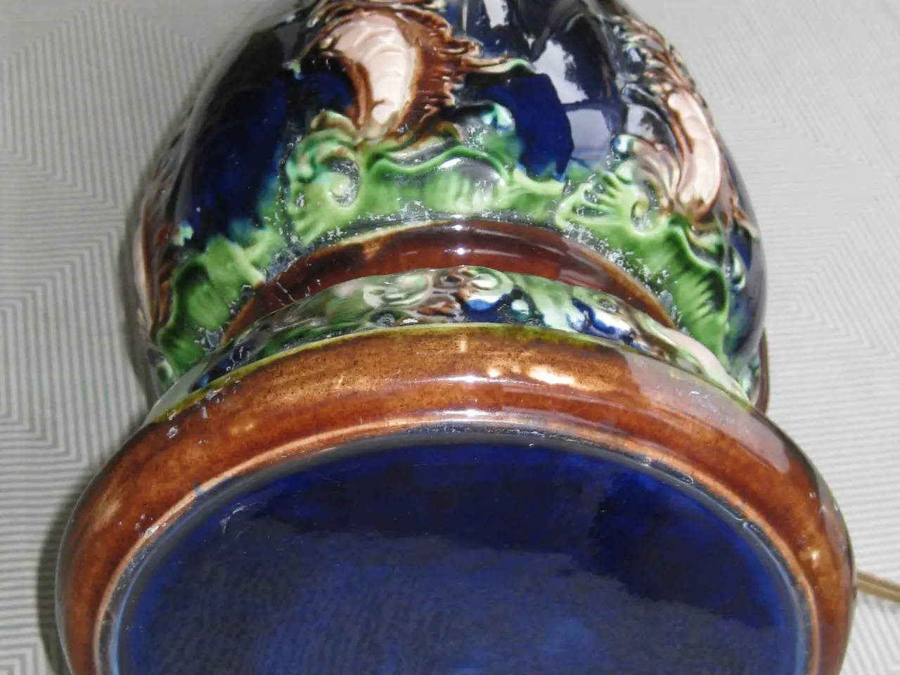 Billede 3 - majolika lampe/vase