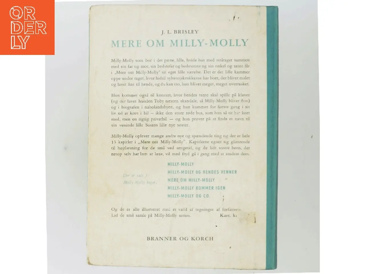 Billede 3 - Mere om Milly-Molly af J. L. Brisley (Bog)