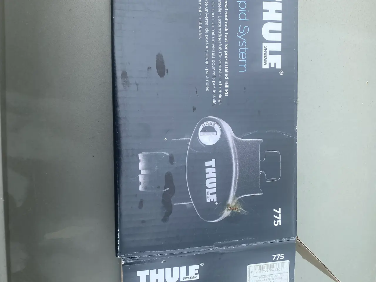Billede 3 - Tagboks Thule polar 250 med tværbøjler