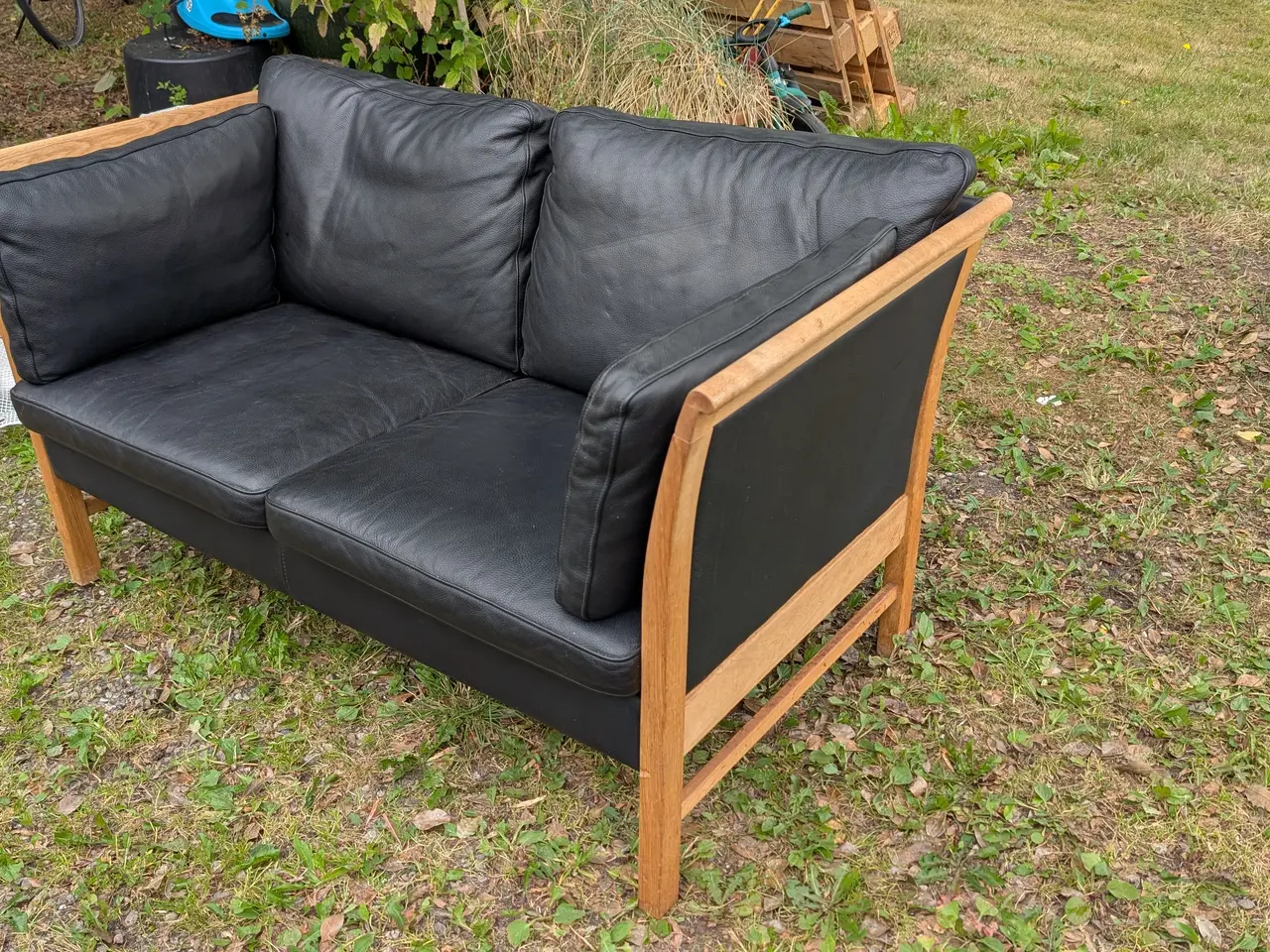 Billede 2 - Lædersofa i fin kvalitet