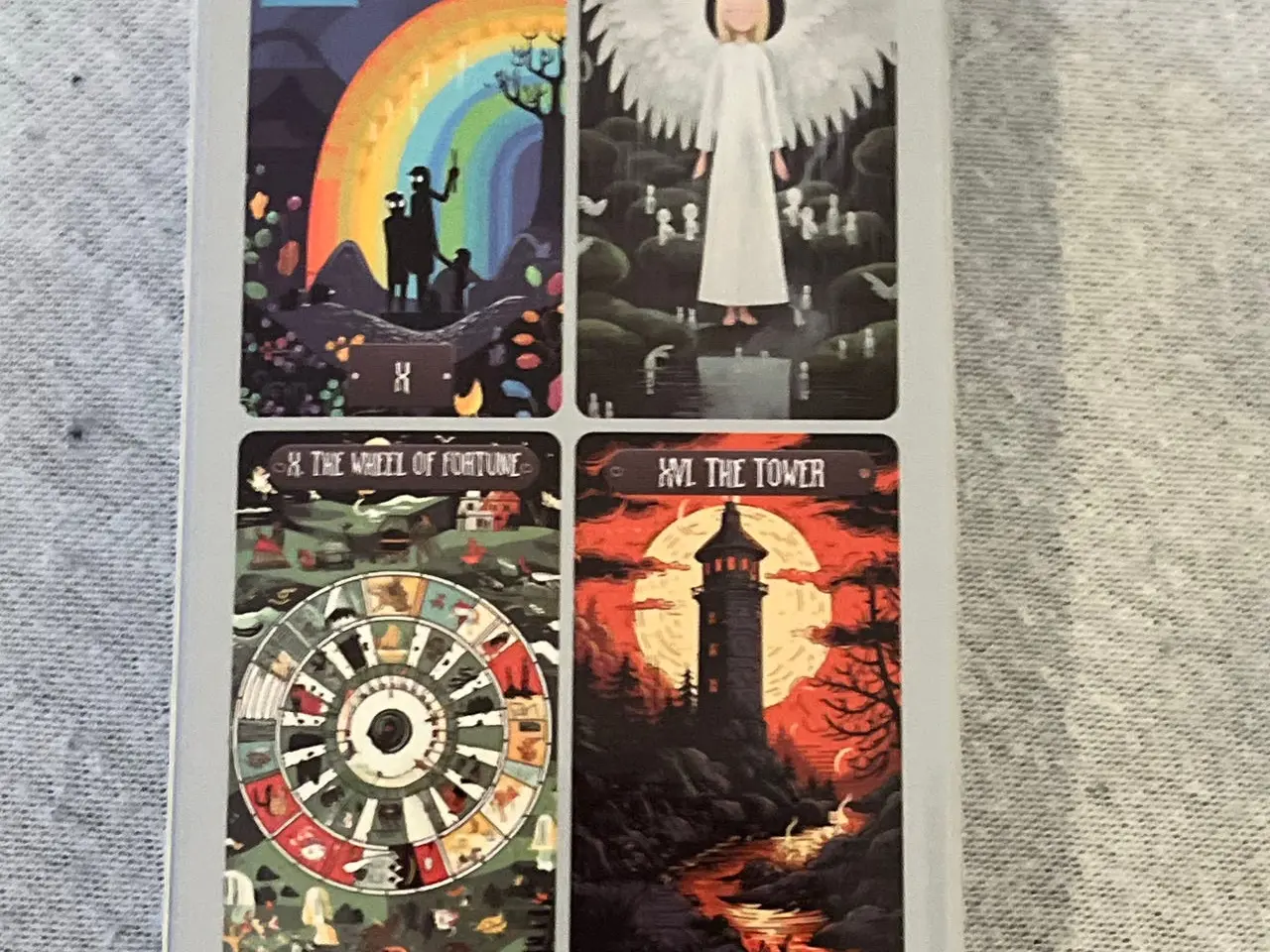 Billede 2 - Strange World Tarot kortsæt