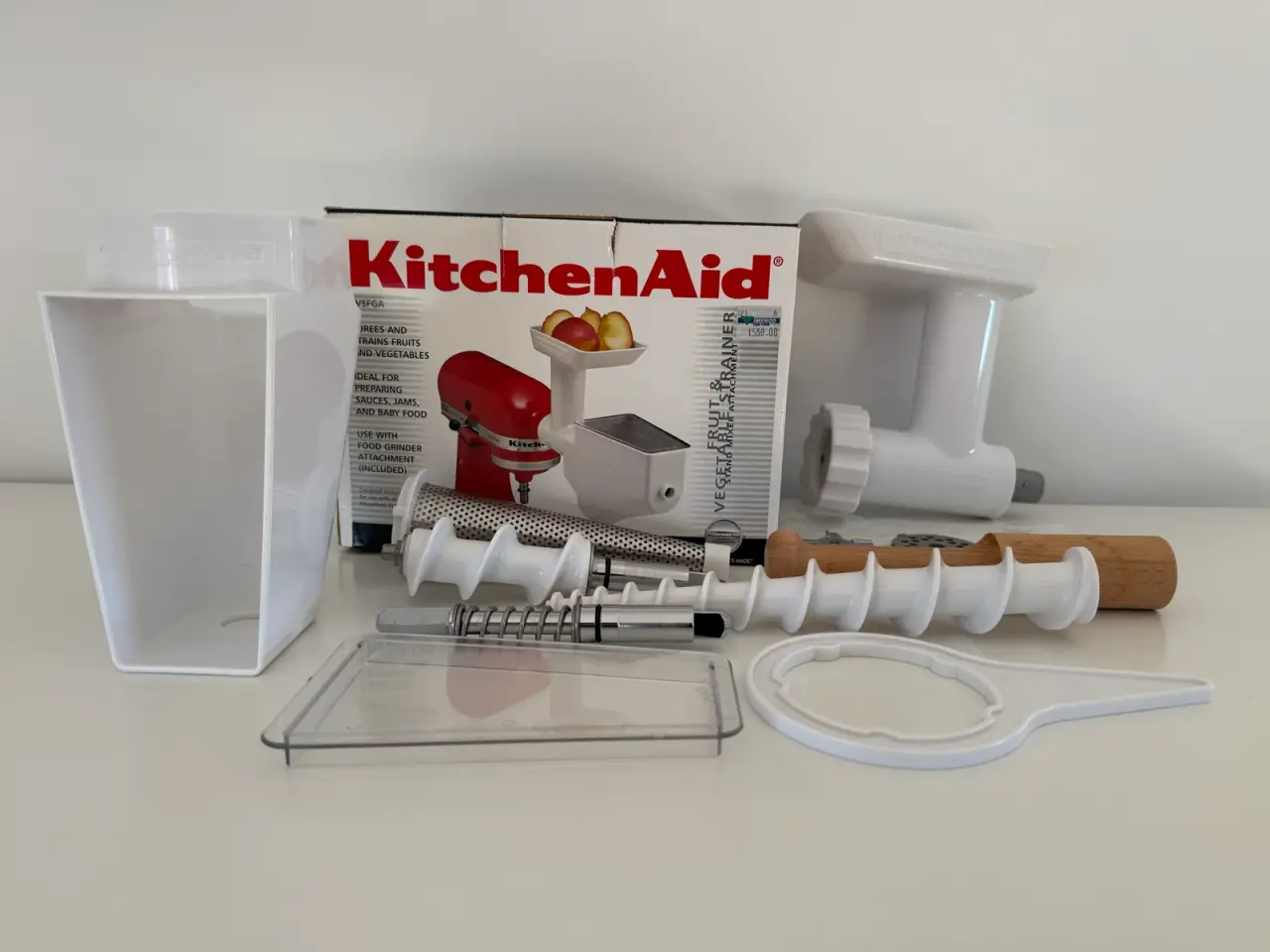 Billede 1 - KitchenAid kødhakker & purépresser udstyr