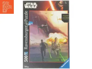 Star Wars: The Force Awakens puslespil, 500 brikker fra Ravensburger (str. 500 brikker cm)