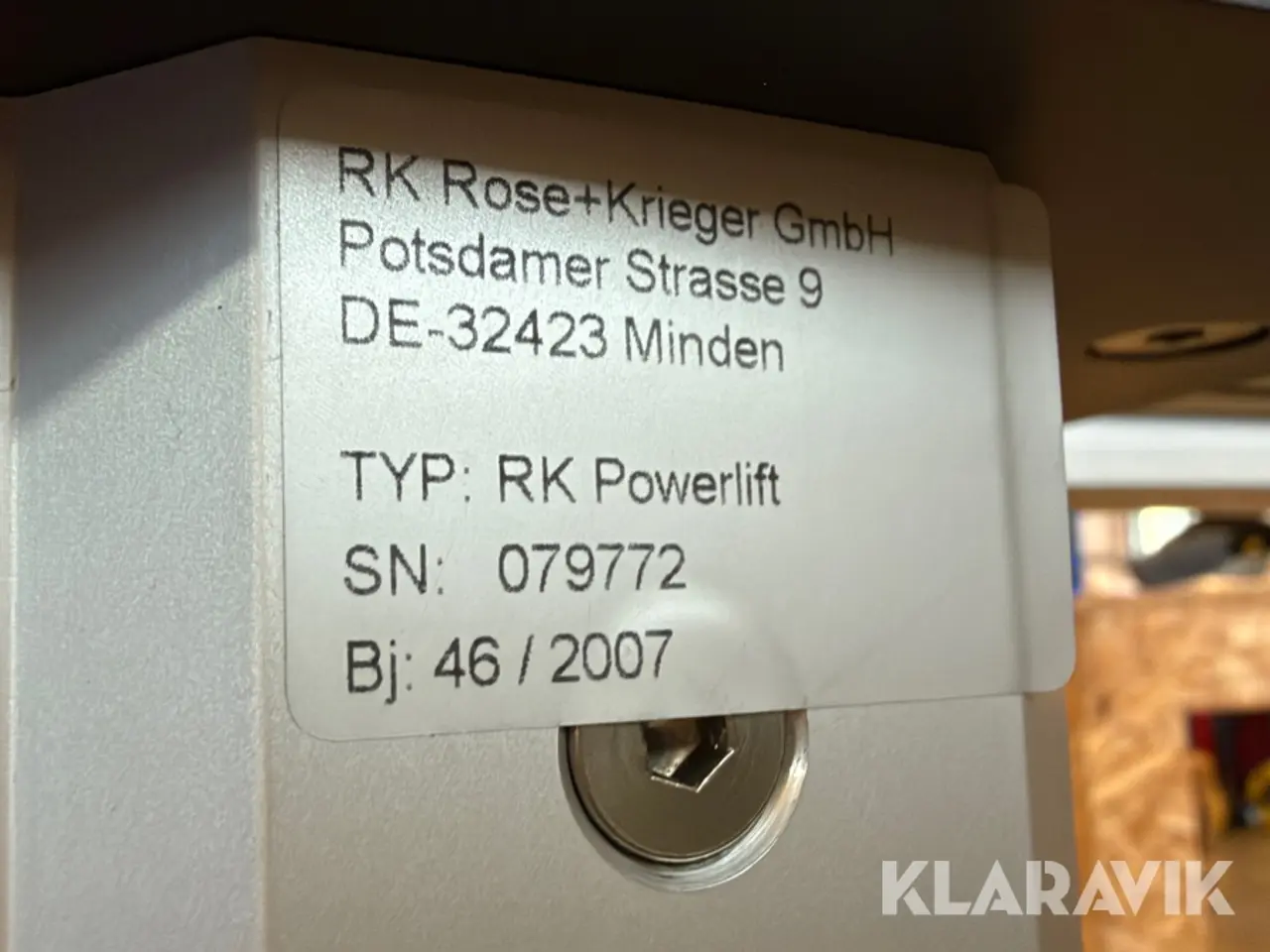 Billede 12 - Montagebord / vippebord RK Rose+Krieger RK Powerlift 35
