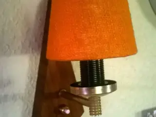 Lampetter 2 stk. i teaktræ