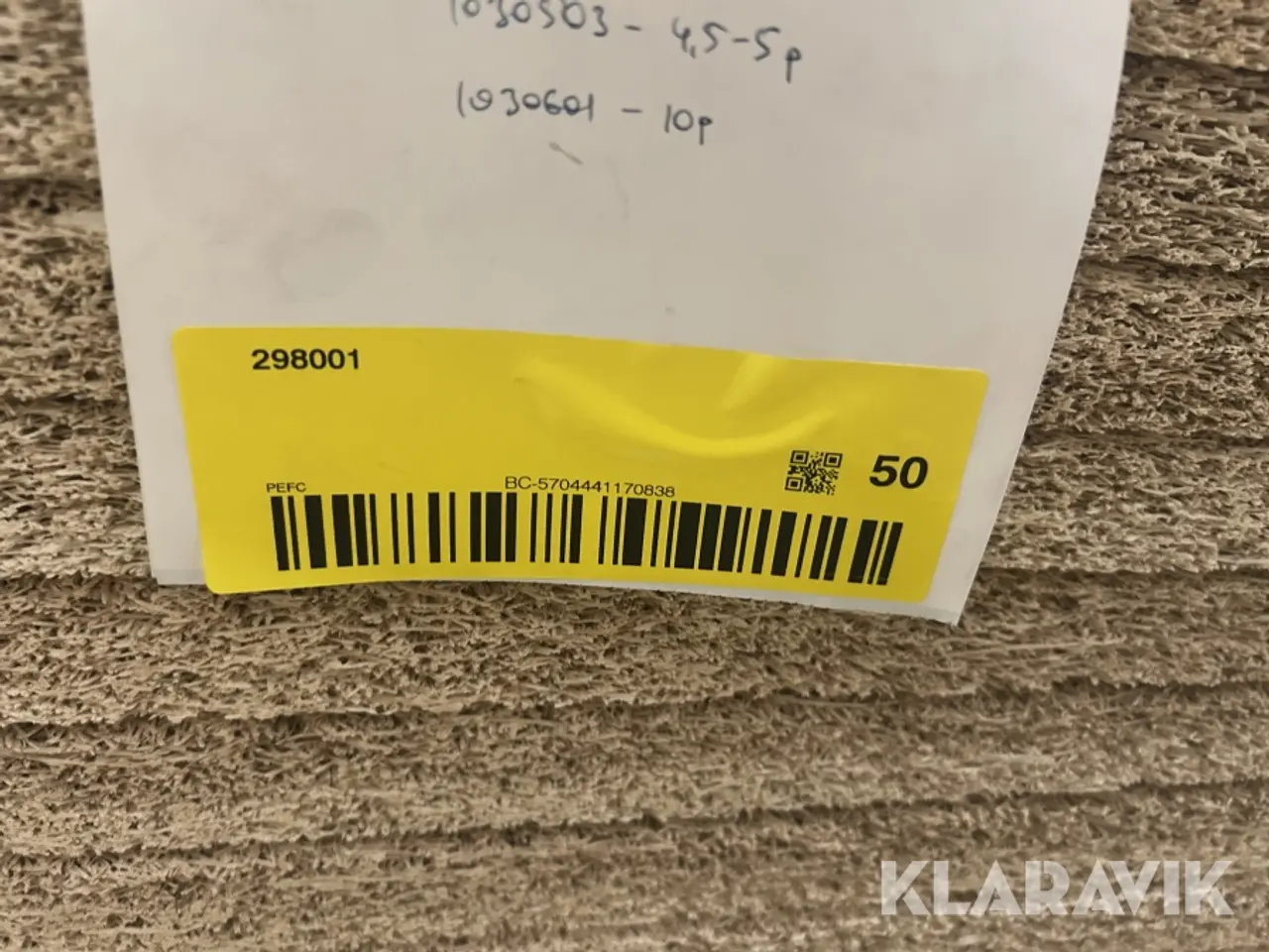 Billede 6 - Troldtekt Natur – 50 styk, 2. sortering