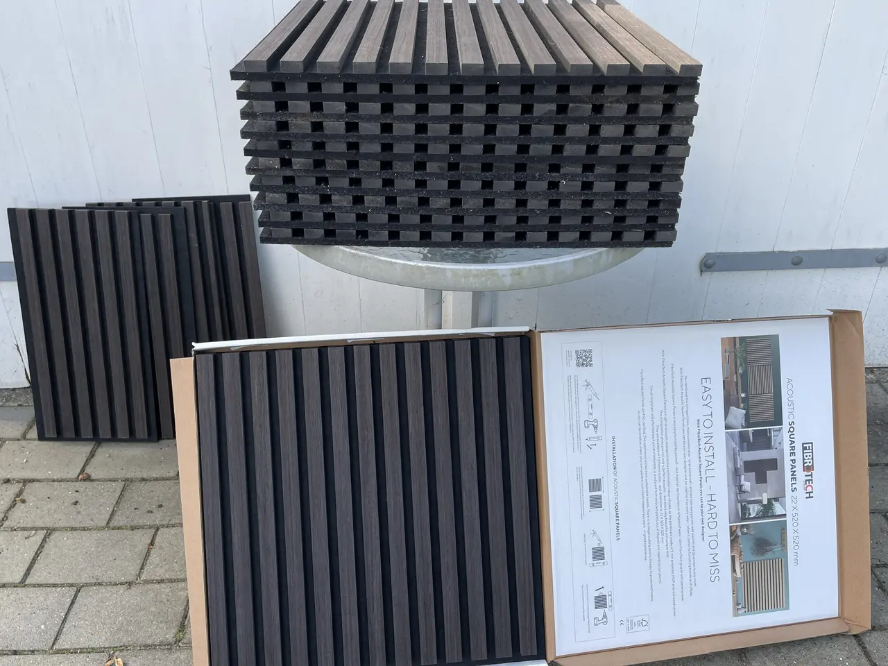 Billede 4 - Akustikpanel / akustikplader 52x52 22 mm