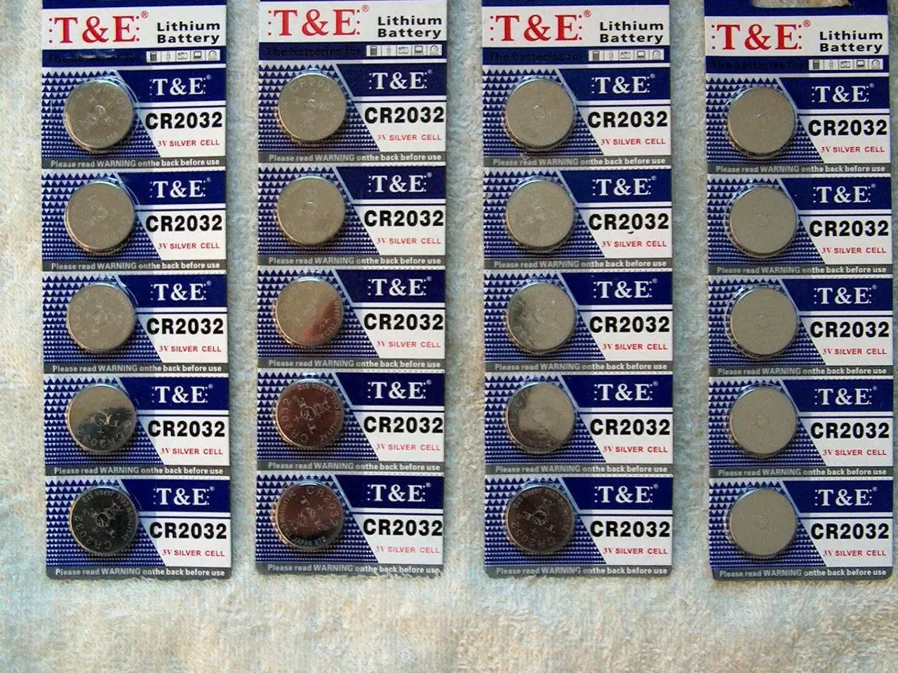 Billede 1 - Nye 3 volt batterier CR 2032.