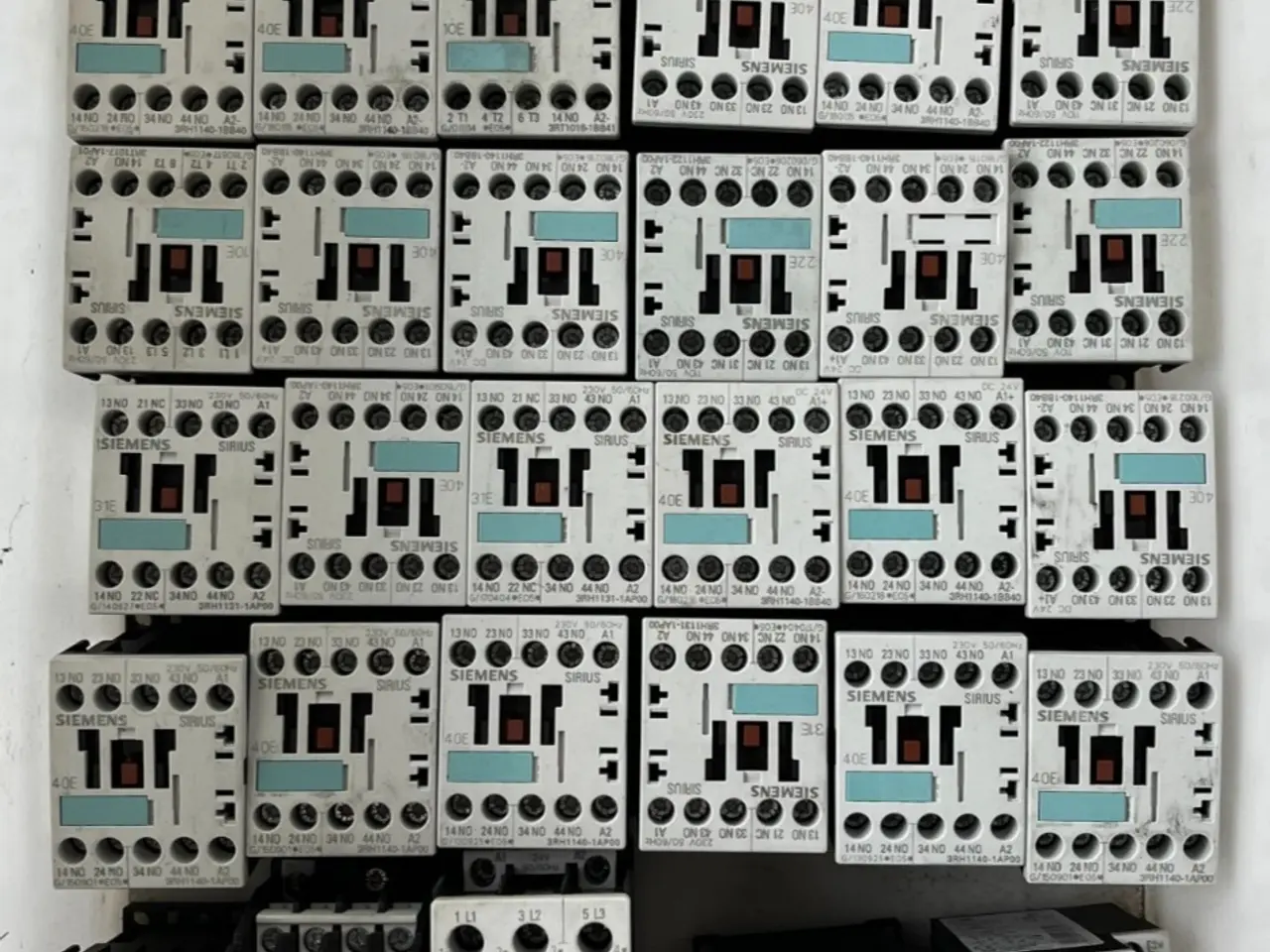 Billede 1 - Siemens SIRIUS kontaktor relæ parti 35pcs 3RH1140