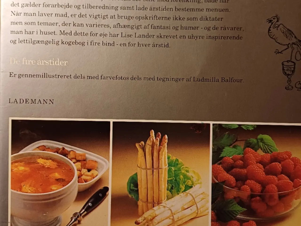 Billede 2 - De fire årstider EFTERÅR kogebog af Lise Lander