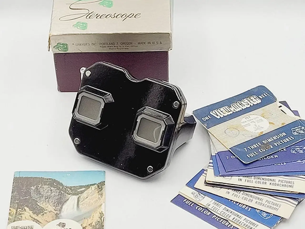 Billede 1 - ⭐️· Vintage View-Master Stereoscope fra Sawyer's
