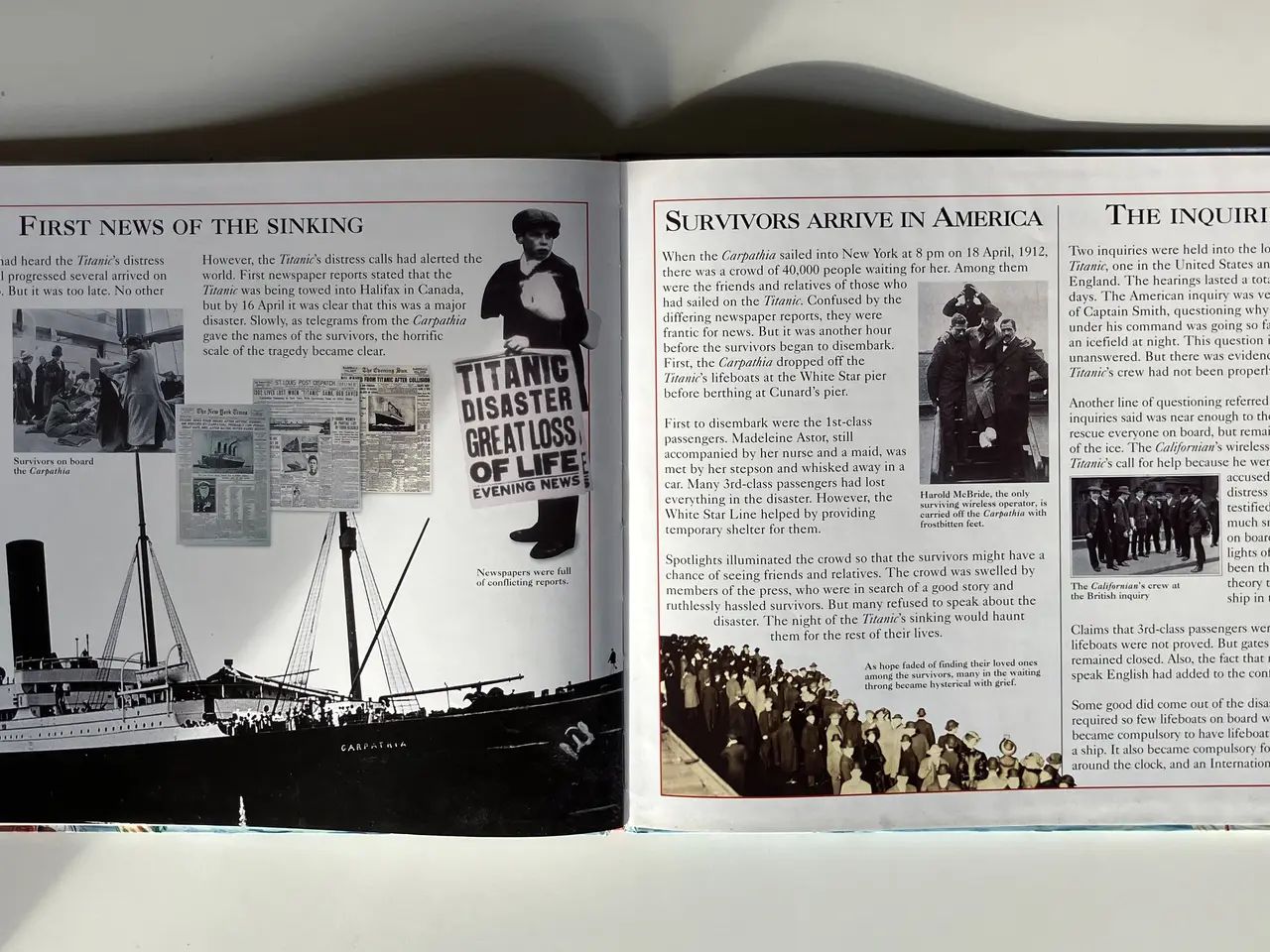 Billede 9 - Titanic 2 books (English). Inside the Titanic + St