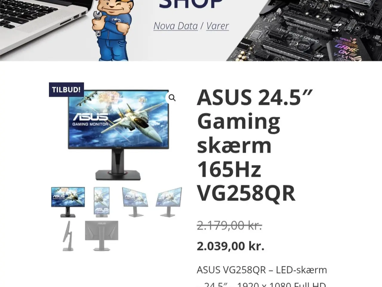 Billede 3 - RTX 3060 Ti Gamer Pc + 25" 165Hz Gamer Skærm