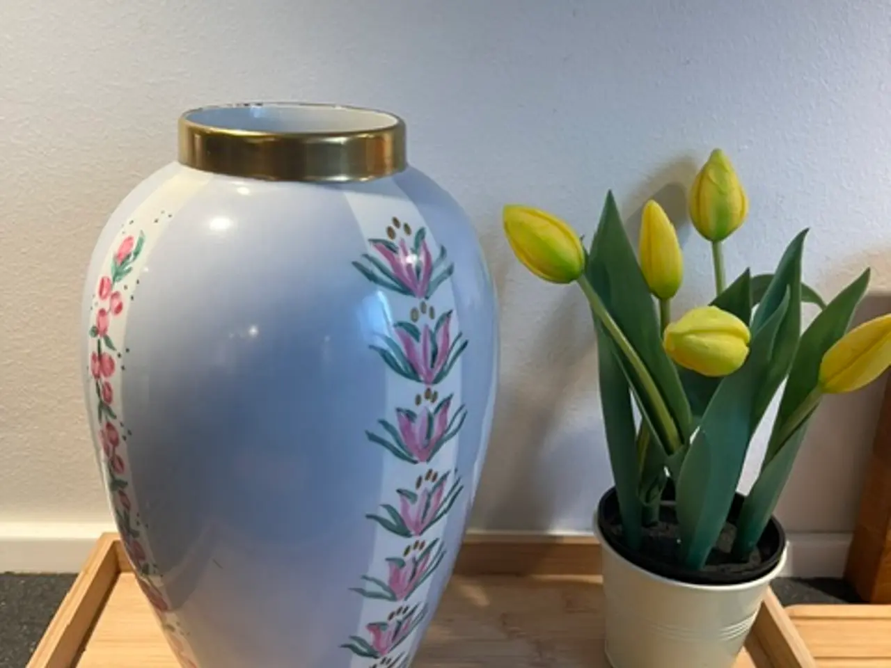 Billede 2 - Smuk vintage Alka (Alboth & Kaiser) porcelænsvase