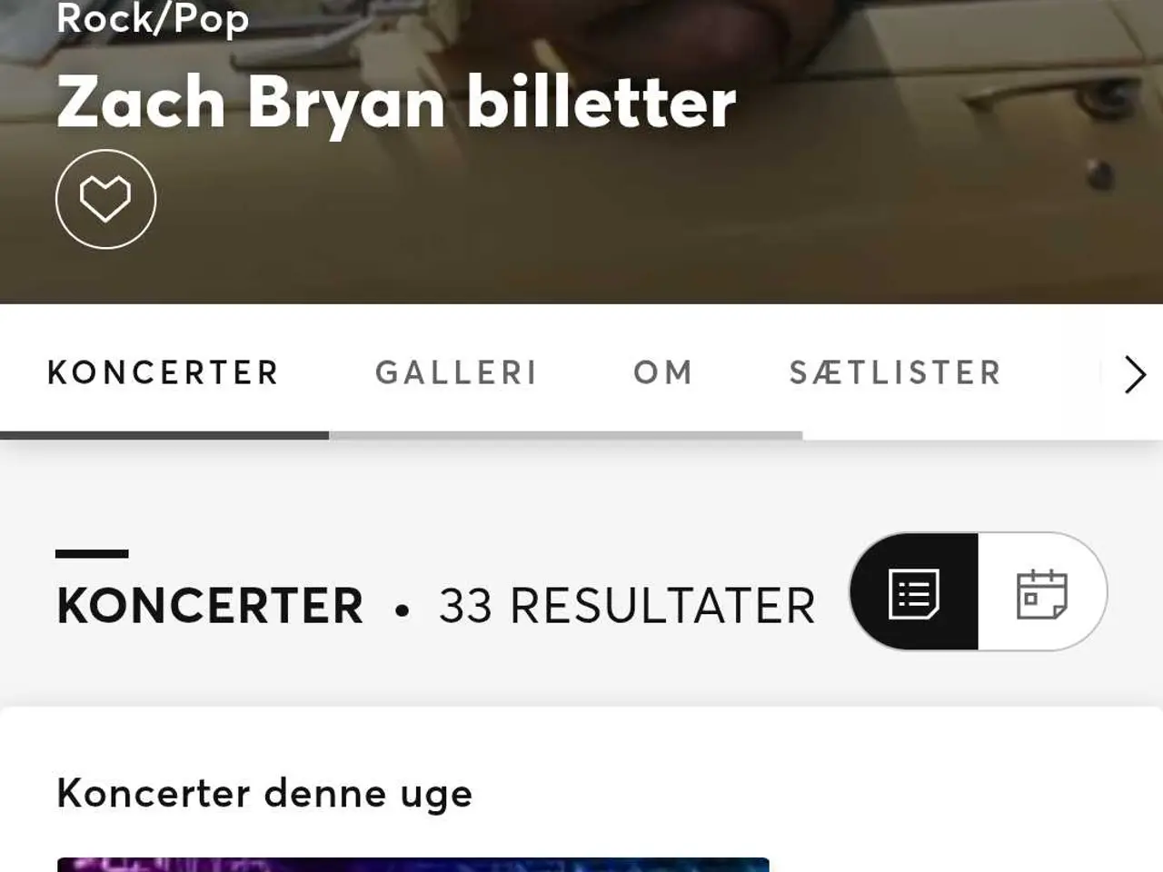 Billede 1 - 2 x koncert billetter til i aften i parken.