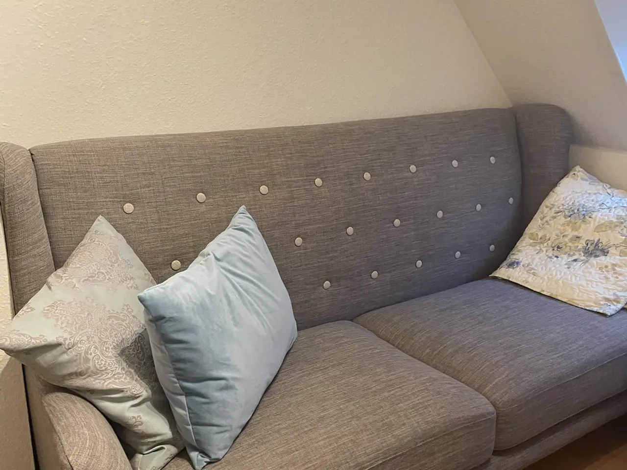Billede 1 - Grå Sofa, brugt