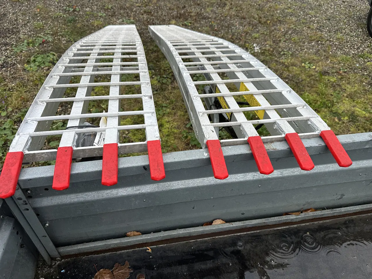 Billede 2 - Alu ramper til trailer / maskiner Nye