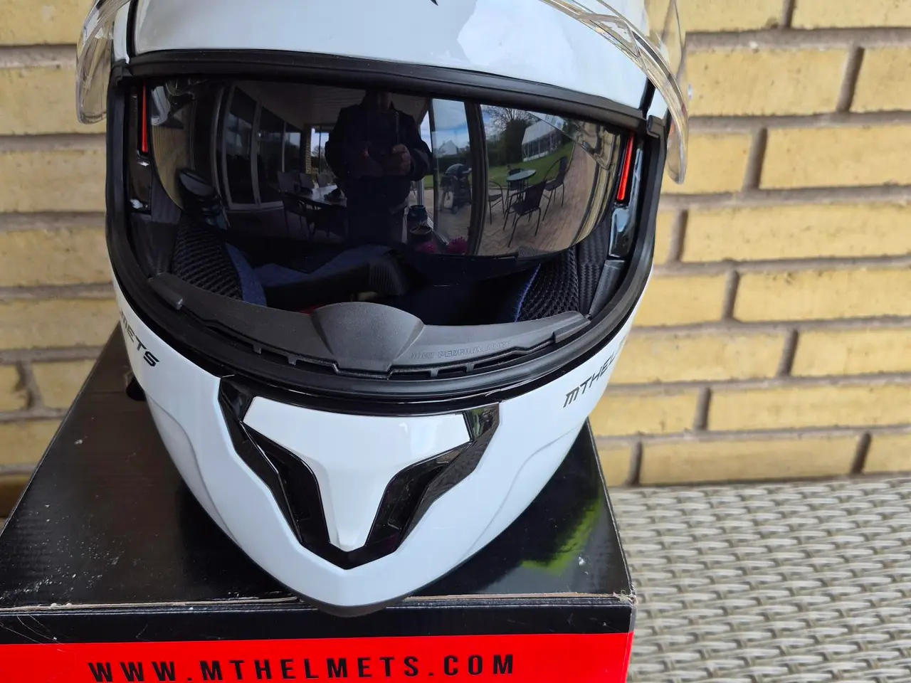 Billede 4 - HjelmFlip-up topmodel fra MT Helmets str. XL 61/62