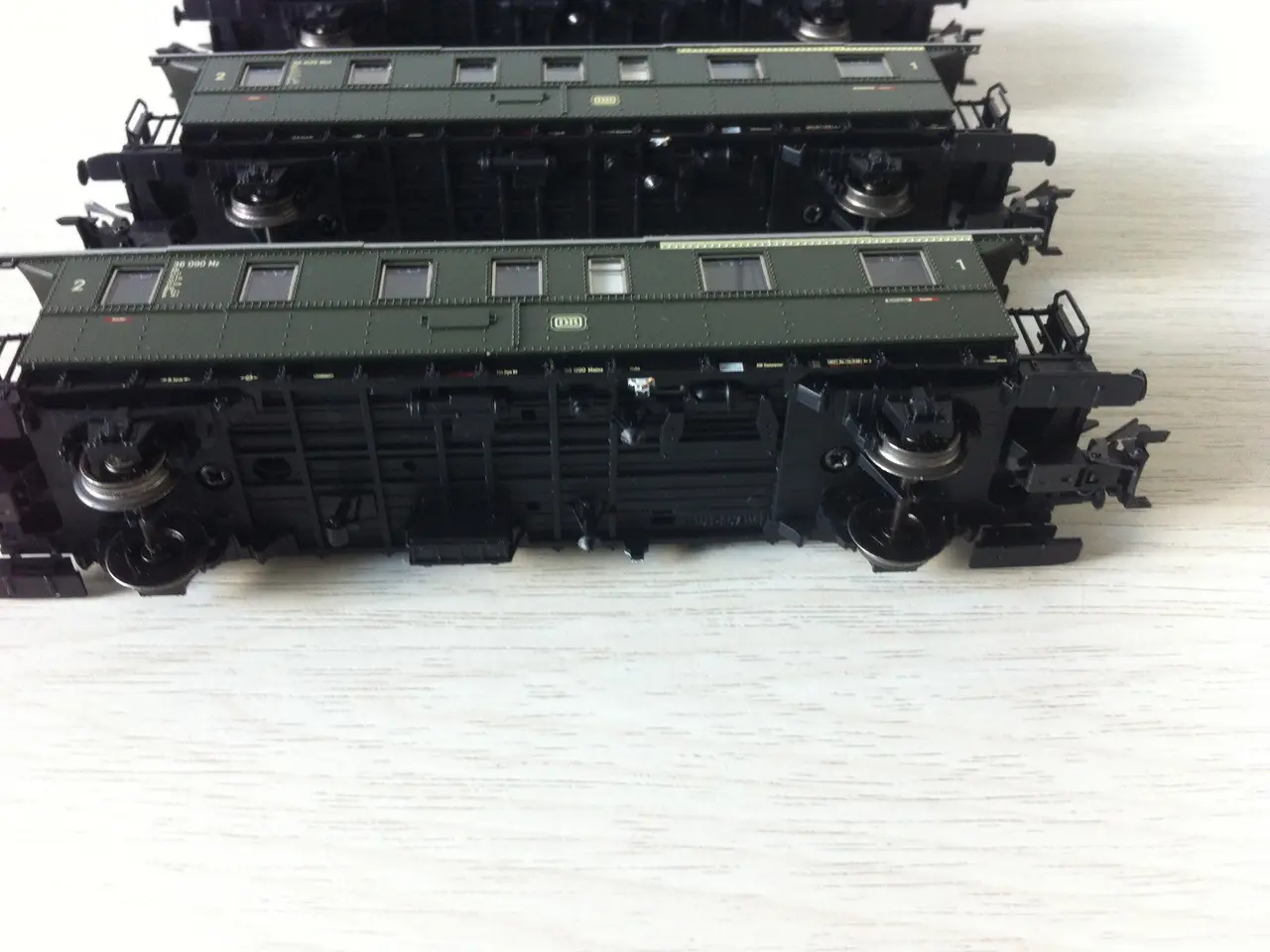 Billede 2 -  5 stk. Märklin DB personvogne (som nye )