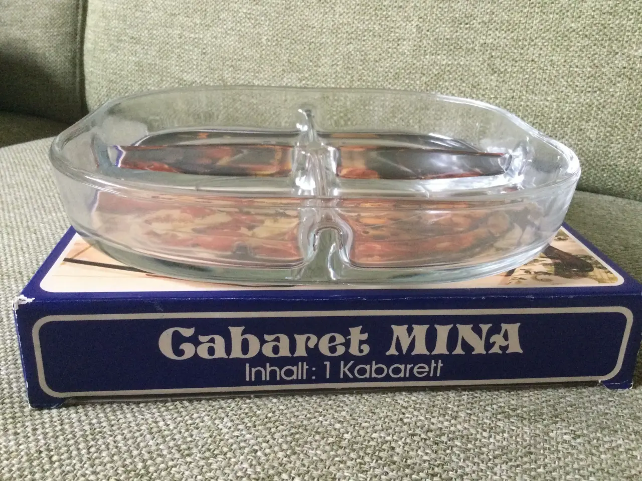 Billede 3 - Cabaret fad glas
