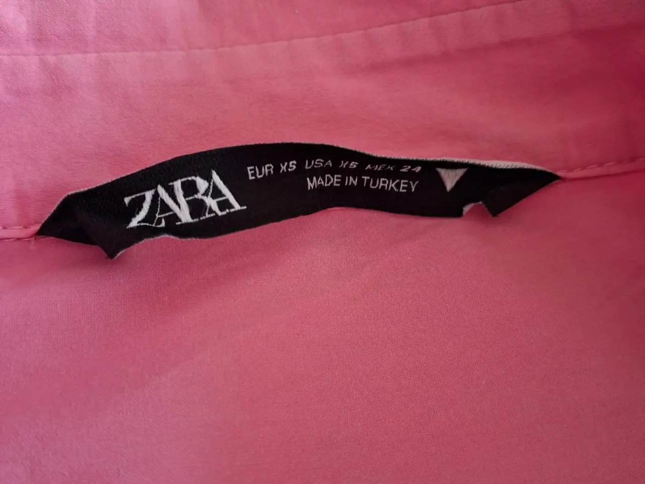 Billede 3 - Zara skjorte pink – XS/S, passer også M