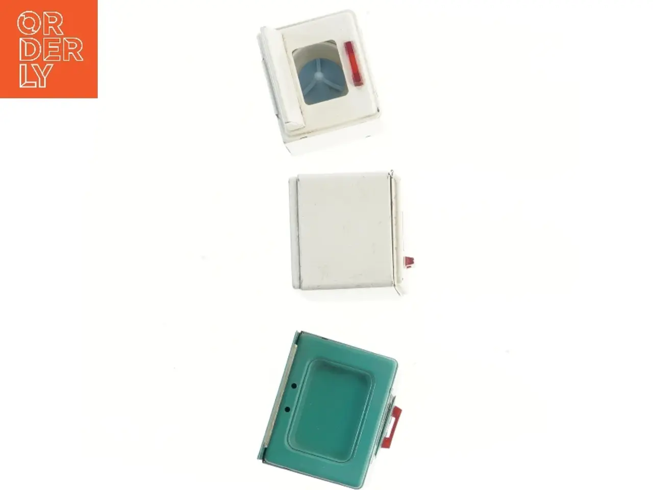 Billede 2 - Retro legetøj. Miniature køkken sæt (str. ca. 8,5x10 cm)