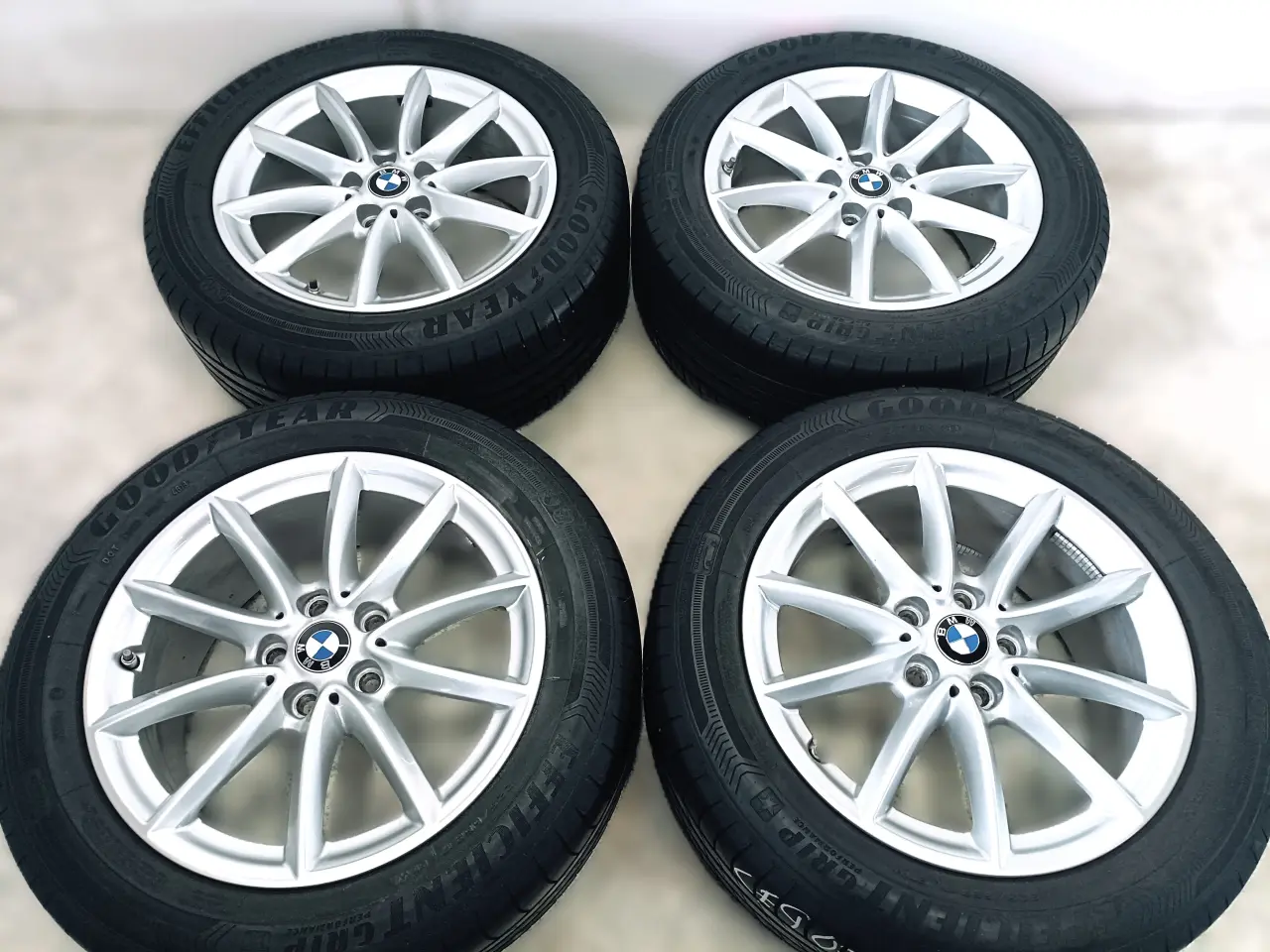 Billede 5 - 5x112 17" ET52 nav 66,6ø BMW sommersæt inkl.TPMS