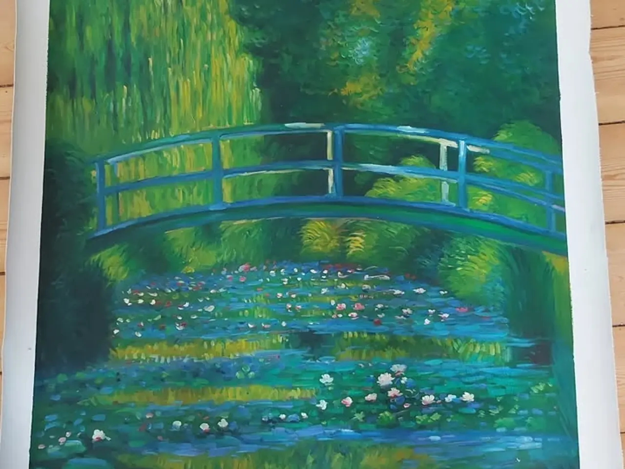 Billede 1 - Claude monet maleri kopi