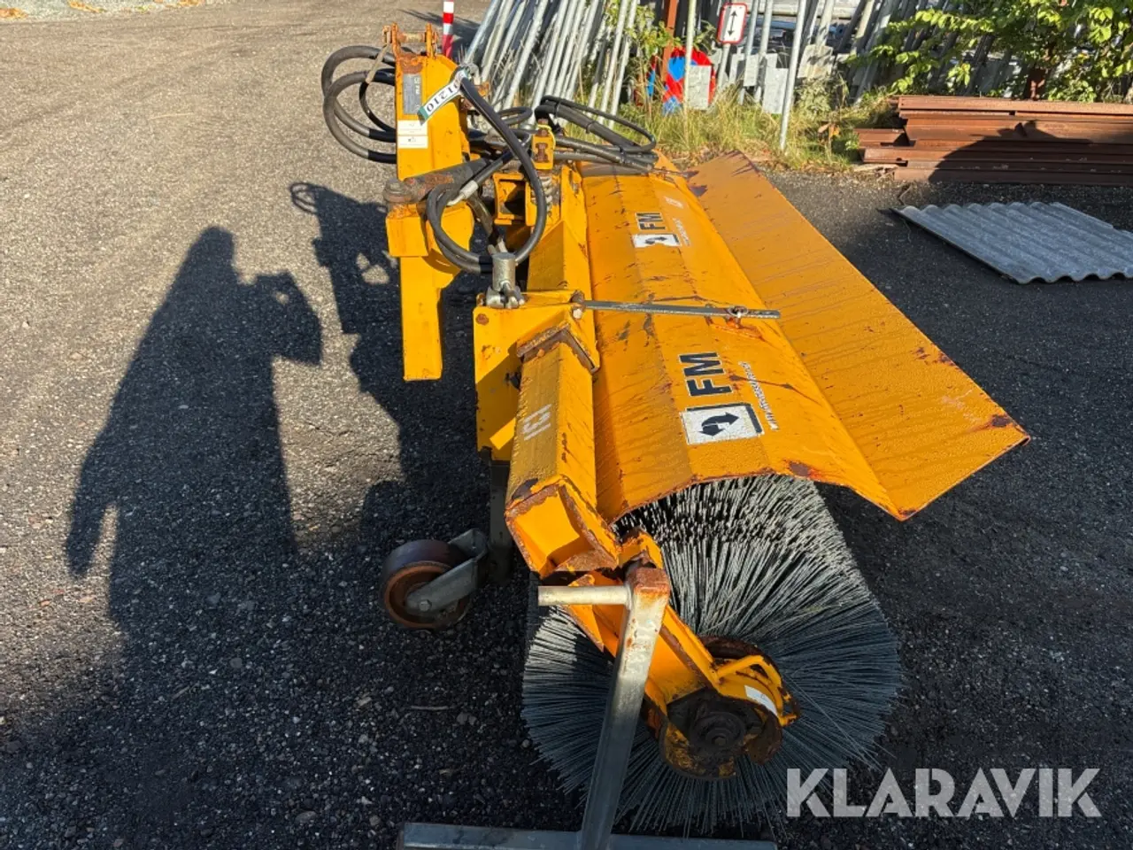Billede 2 - Hydraulisk kost FM HFA 2,3 meter - til a-ramme