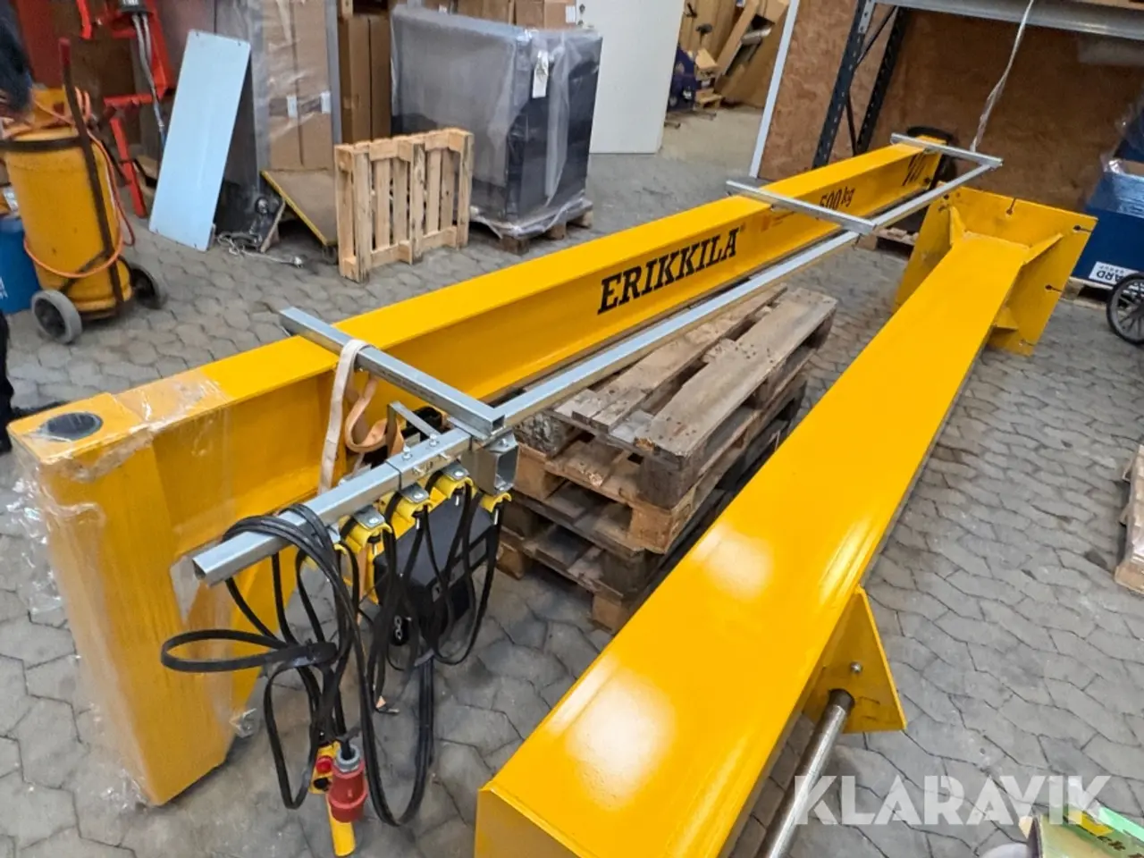 Billede 11 - Svingkran 500kg Erikkila PKA Yale motor