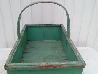 Købmandskurv grøn