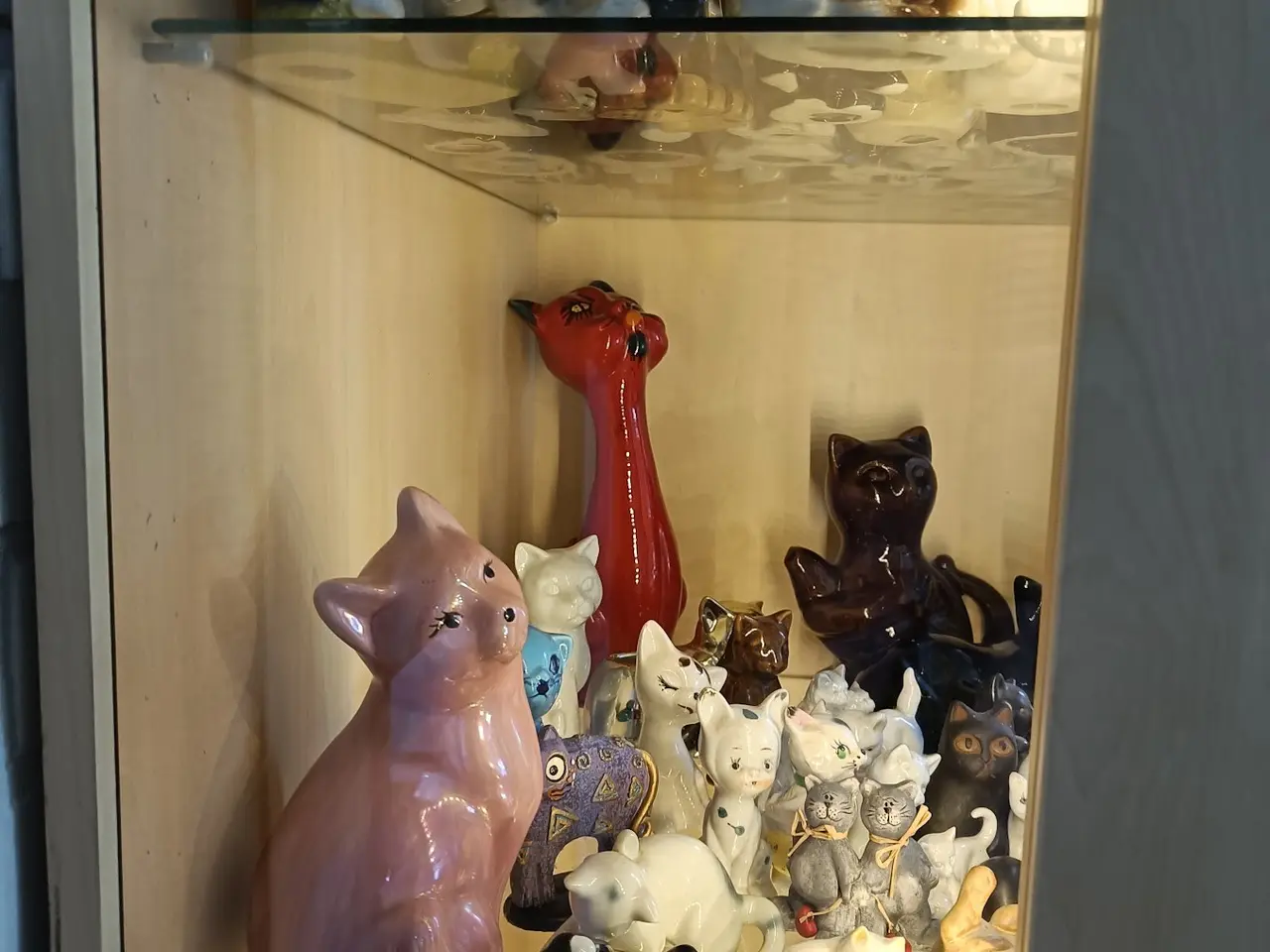 Billede 9 - Store samling af kattefigure Ca:200?