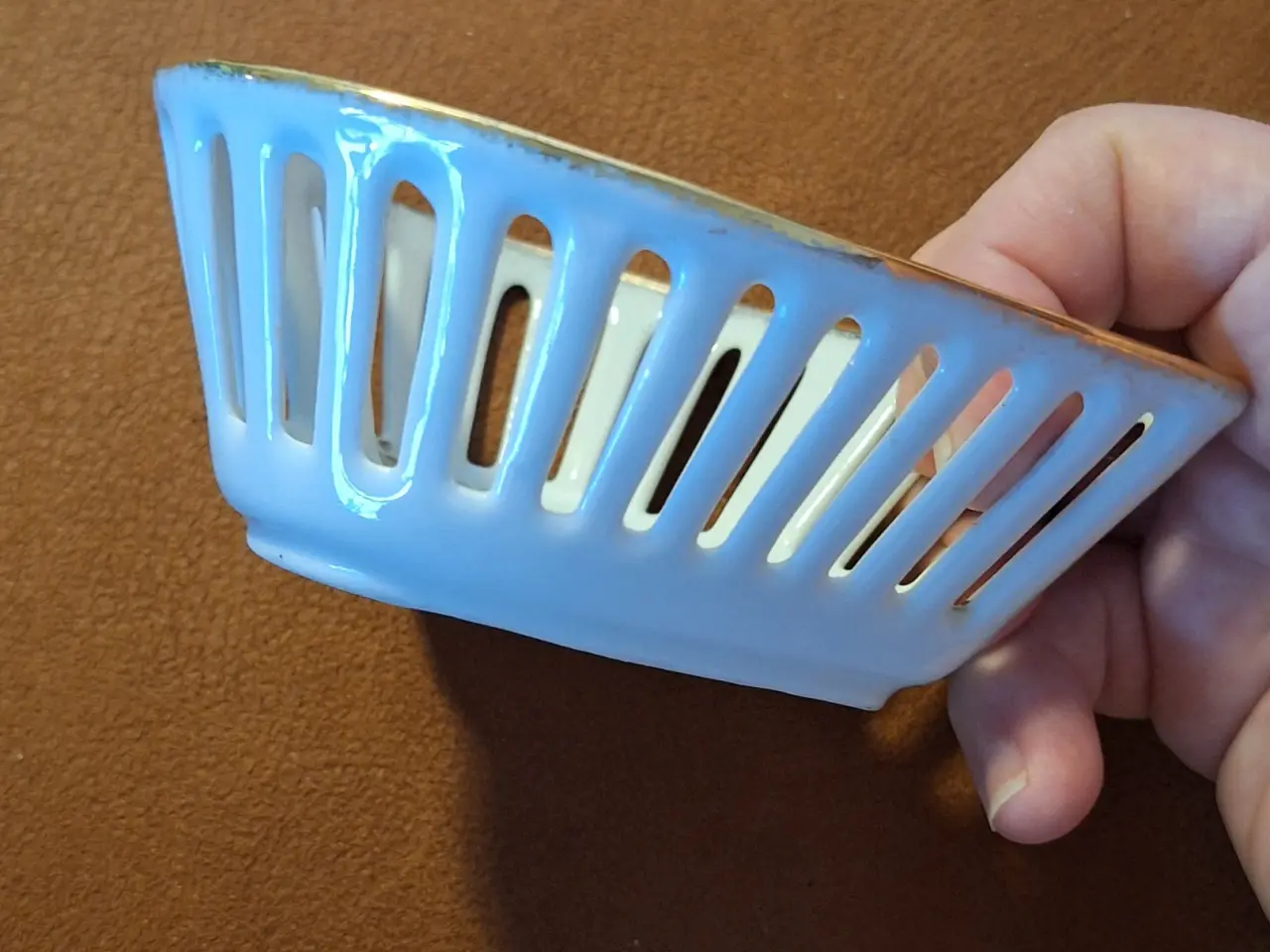 Billede 4 - Hjerteformet porcelæns skål