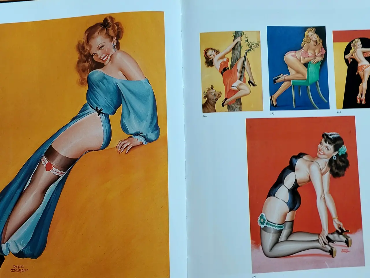 Billede 3 - Bog "The Great American Pin-Up"