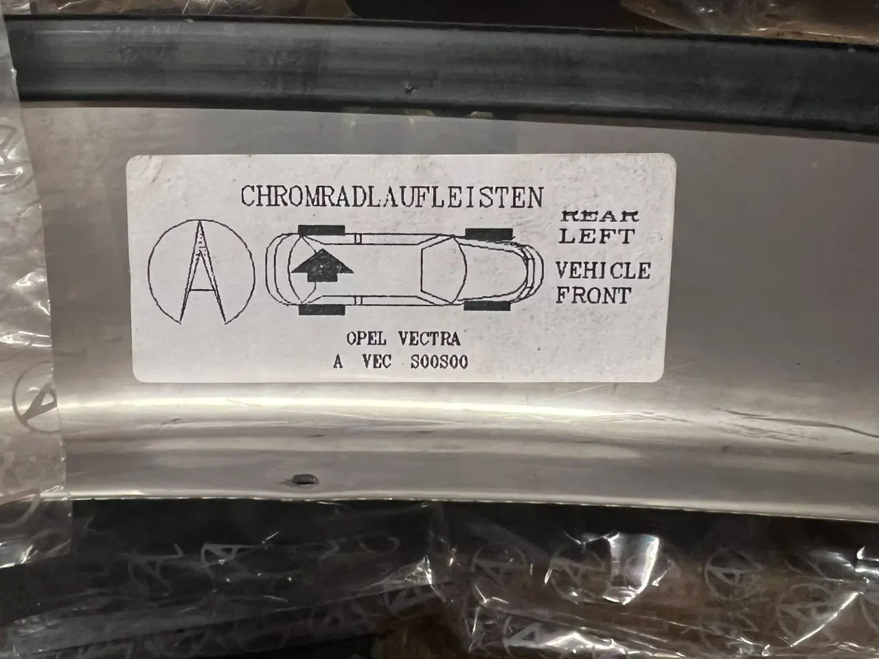 Billede 7 - Chrom lister til Opel Vectra 