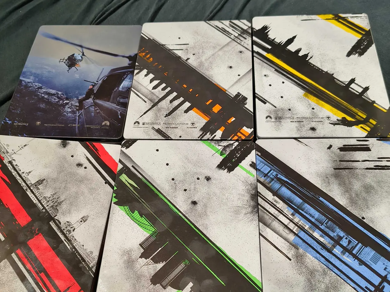Billede 2 - Mission: Impossible 1,2,3,4,5,6 (Blue-ray samling)