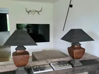 2 x stentøjslamper 50 cm. Sælges samlet