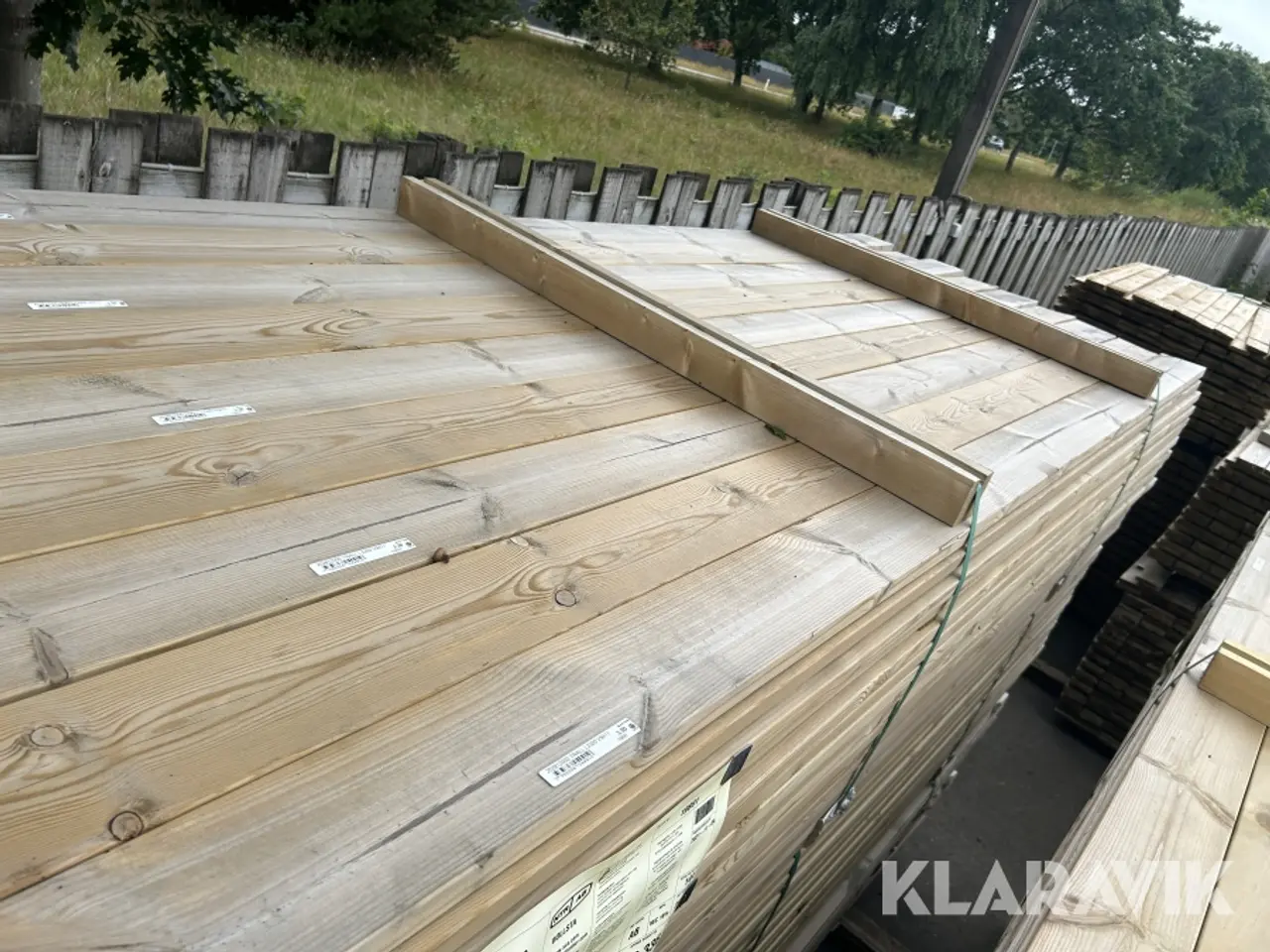 Billede 6 - Terrassebrædder SCA trykimprægneret fyr, 144 Styk