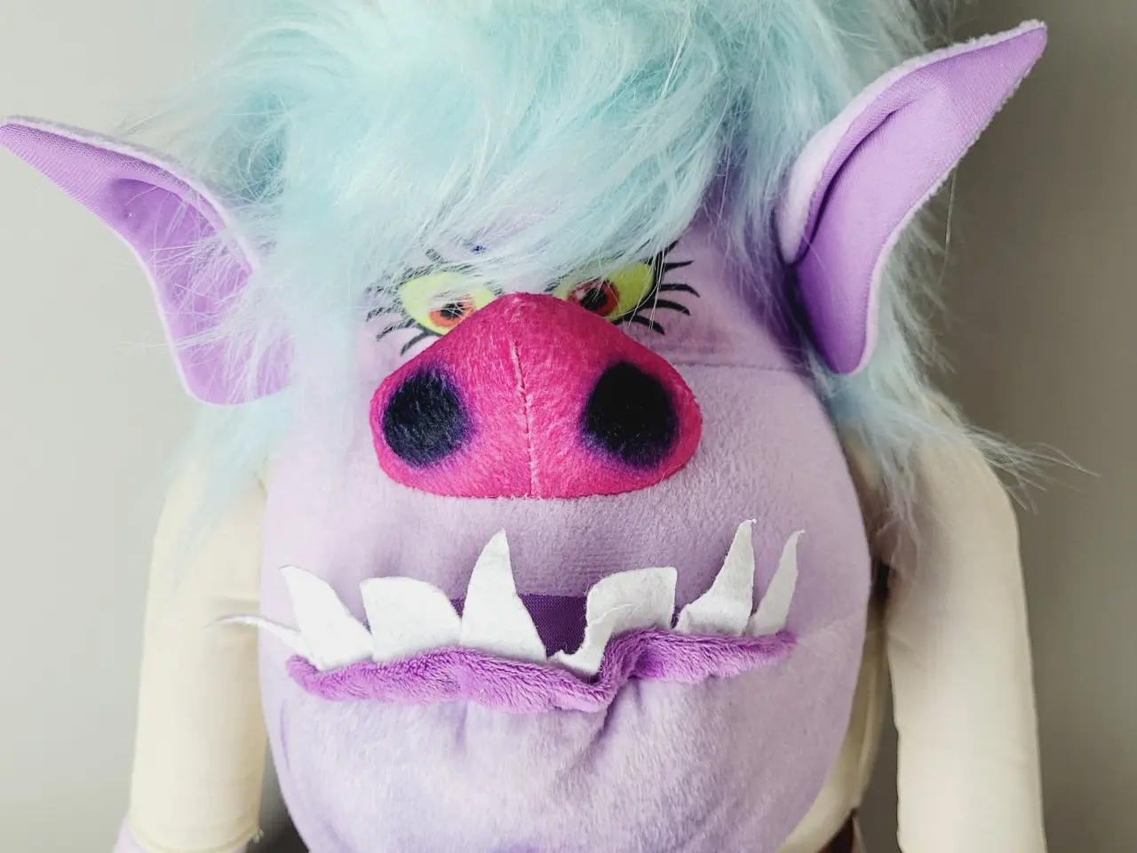 Billede 2 - ⭐️· Meget Sjælden Trolls Bamse - Chef Bergen Bamse