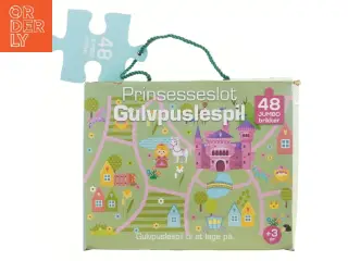 Prinsesseslot gulvpuslespil fra Conzept (str. 48 brikker cm)