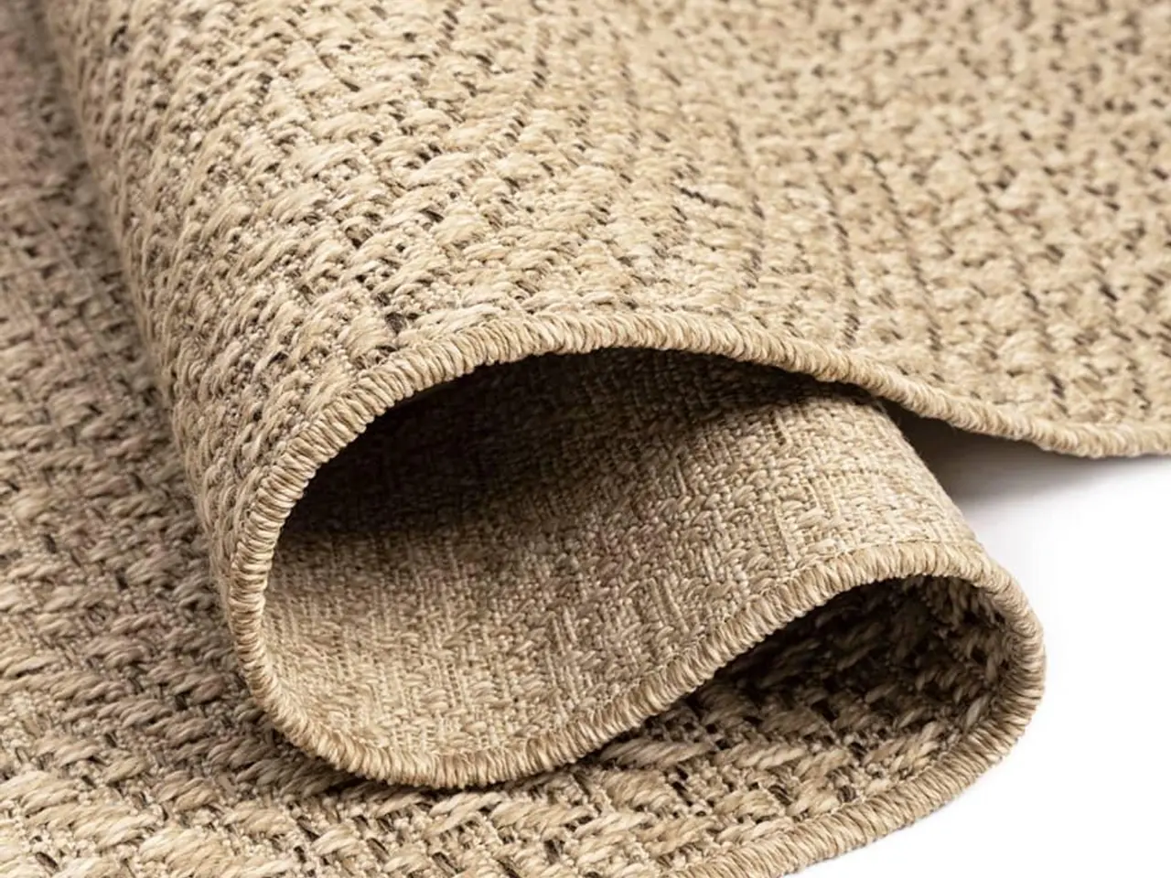 Billede 5 - Gulvtæppe ZIZUR 200x290 cm jute-look indendørs og udendørs