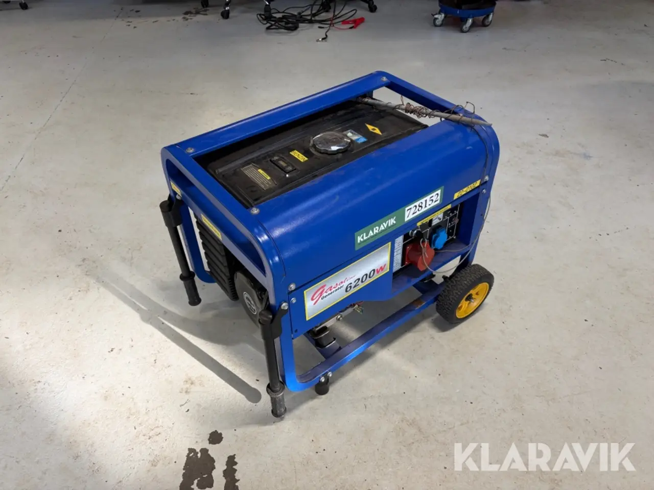 Billede 1 - Generator Gasolgenerator 6200 W