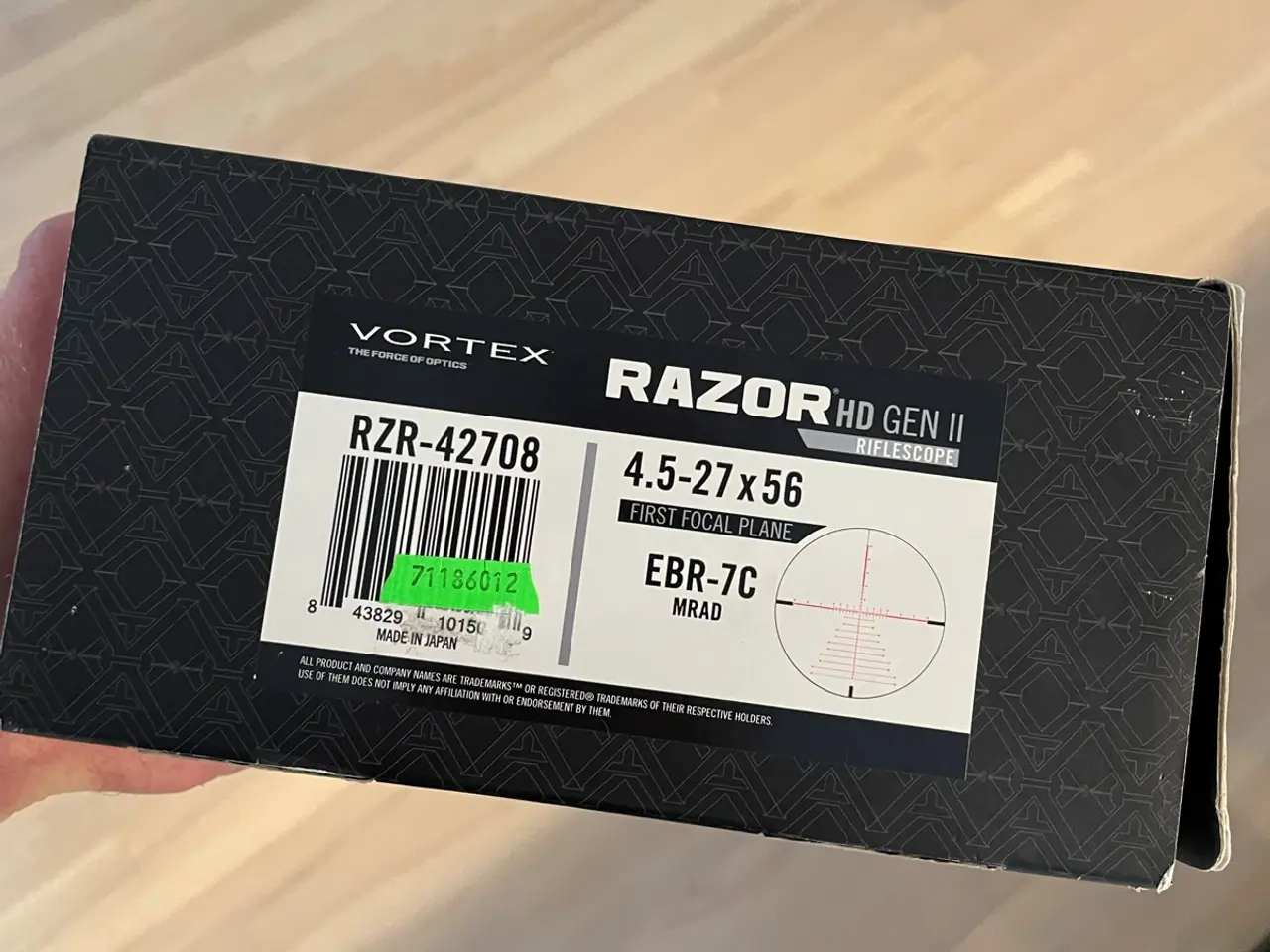 Billede 10 - Vortex Razor Gen ll 4.5-27x56