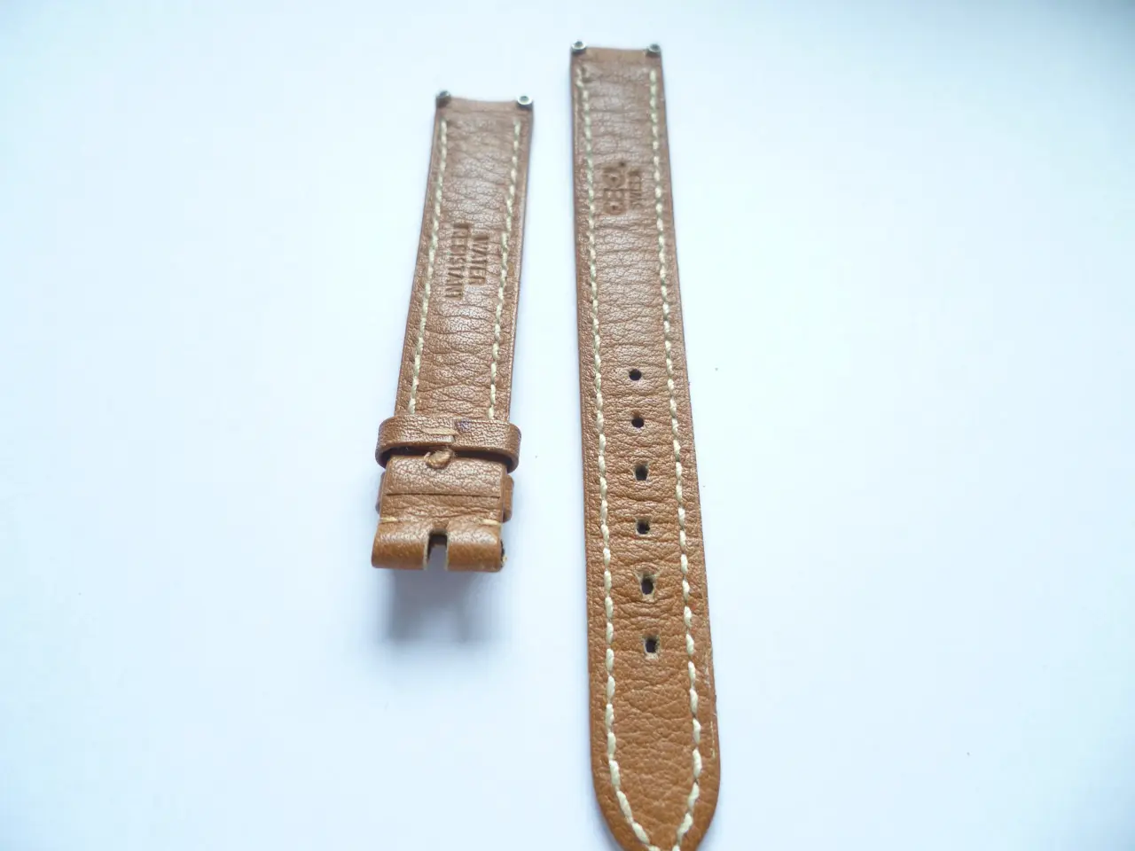 Billede 2 - Ebel Org. Lederband  braun 13mm ohne Schließe