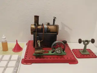 Mamod Se2A+tohjulssliber mm. Afprøvet.1960-69.U.K.