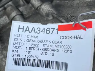 Gearkasse Ford c Mac 16 2009