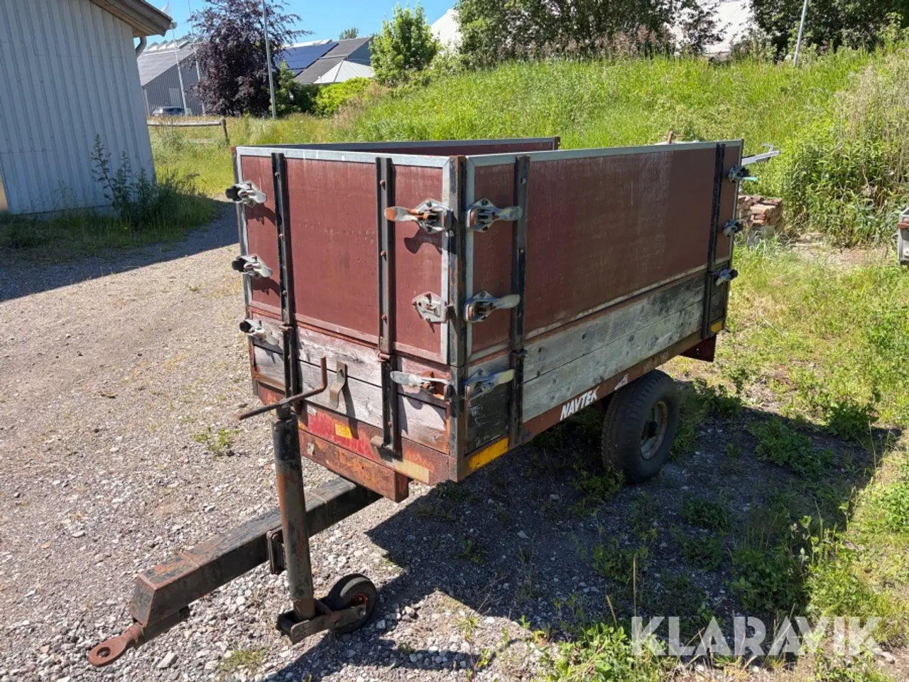 Billede 2 - Traktorvogn Navtek NLV 10, 1-akslet
