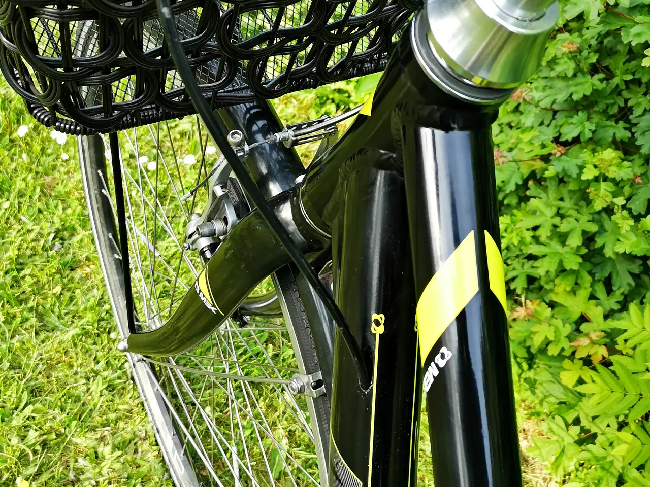 Billede 7 - Flot dame-pigecykel ,Nye cykelkurv, 28",53 cm, 7 g
