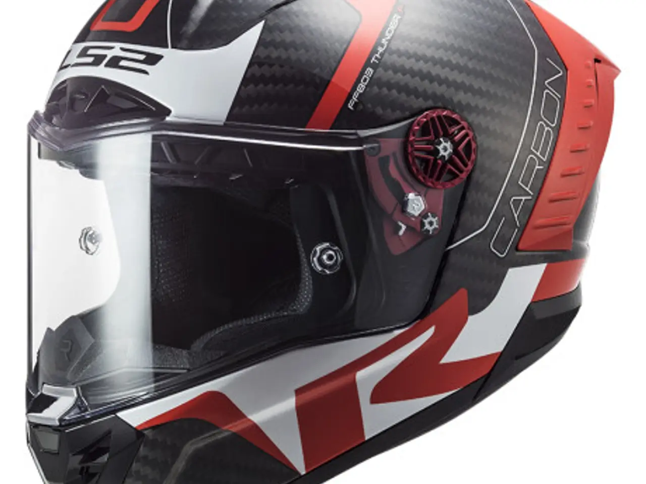 Billede 9 - LS2 THUNDER C RACING1 RED WHITE - før 4.199